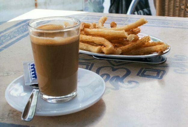 churros a Jerez de la Frontera, foto scattata da Giorgio Giorgetti, personal chef a Varese