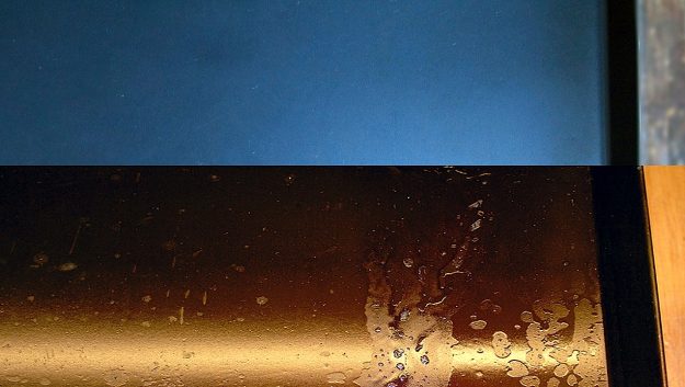 Bruciatura teglie: teglia di ferro blu, nuova e dopo la bruciatura, Cucino di Te, Giorgio Giorgetti, personal chef Varese, Como, Canton Ticino, Svizzera