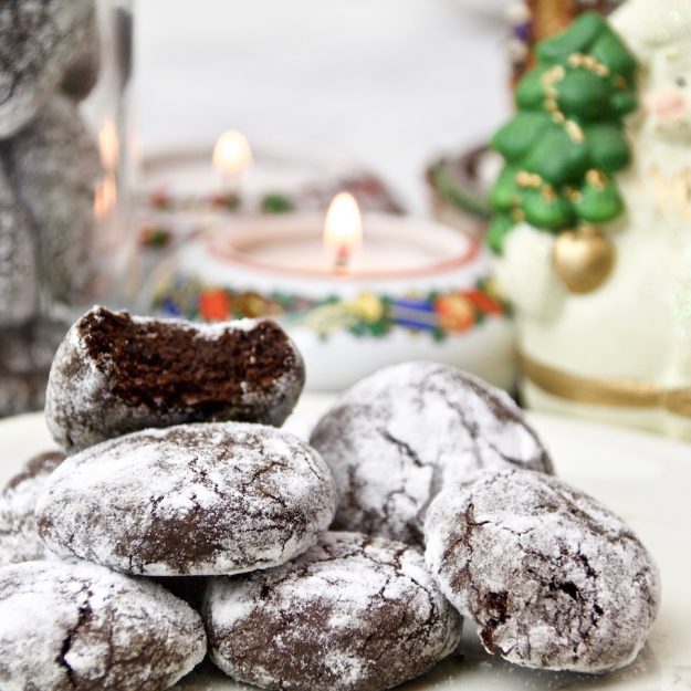 biscotti di natale americani gluten free al cacao